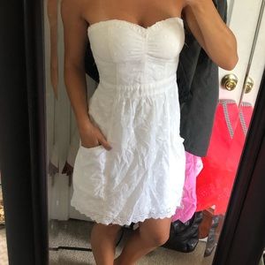 American eagle strapless dress